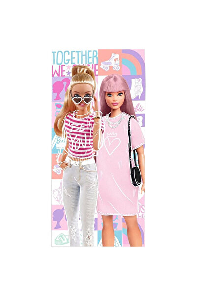 Barbie Together bath towel, beach towel 70x140cm