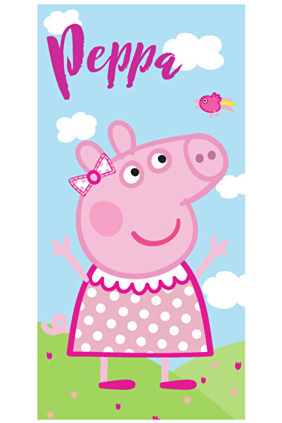 Peppa Pig Purcelușa Peppa Meadow prosop de baie, prosop de plajă 70x140cm (Fa...