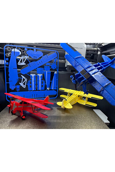 Titrek Toys Waco YKS-6 Uçak Kit Kartı / Kendin Yap Hobi Kiti