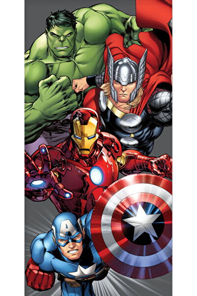 AVENGERS Πετσέτα μπάνιου War, πετσέτα θαλάσσης 70x140cm