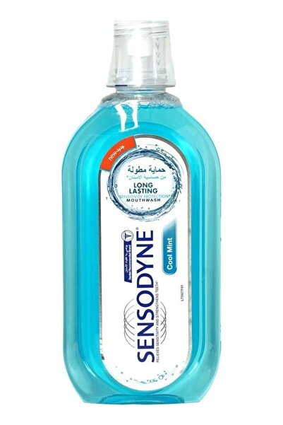 Sensodyne غسول الفم بنكهة النعناع المنعش بنكهة النعناع الأزرق 500 مل