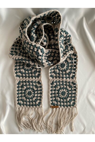 CreativeCraft Atkı, Örgü Atkı, Motifli Atkı