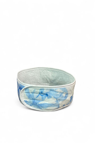 Mokita Home 2 τεμάχια αυτοκόλλητη λευκή ταινία για πετσέτες περιποίησης δέρματος για γιόγκα, κορδέλα για τα μαλλιά