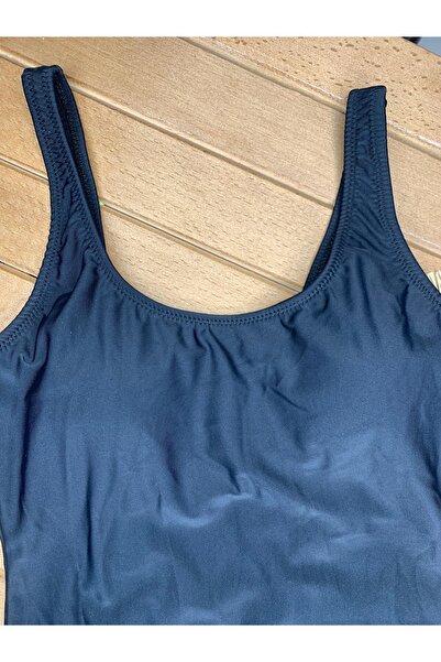 VAJESTO Kadın Siyah Askılı Mayo Likralı Esnek Şık Kaliteli