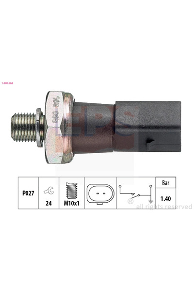 Eps Senzor Presiune Ulei Audi A3/A4 B7/A6 C6 Seat Altea/Leon/Toledo 3 2003-2020