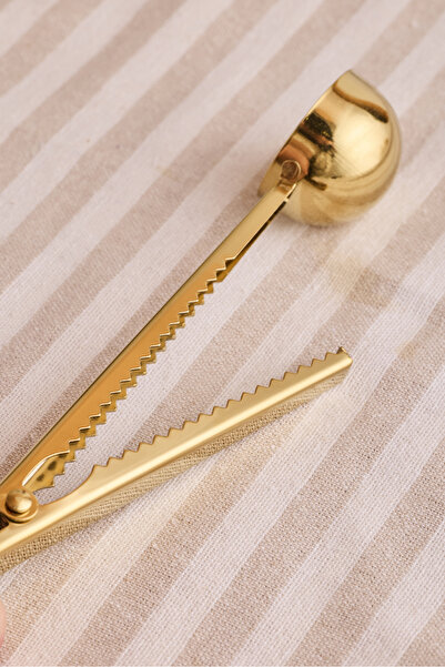 Perotti Rodos Gold Stainless Steel Clip-On Coffee Measuring Spoon 17.5 cm 15 ml