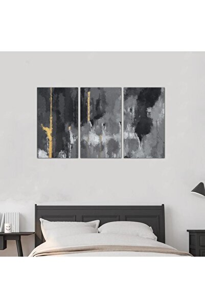 Generic لوحه جداريه مودرن فن تجريدي - ٢٤٥٠٧ - مقسمه ثلاثة قطع