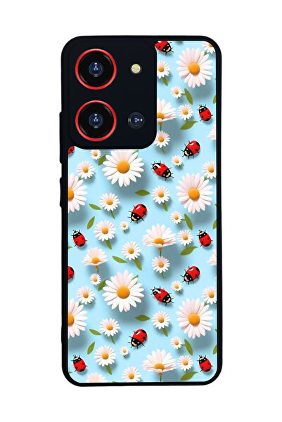 Reeder S19 Max Pro S Zoom Compatible Printed, Matte Black, Soft Silicone, Protective, Shock Absorbing Cover, Case