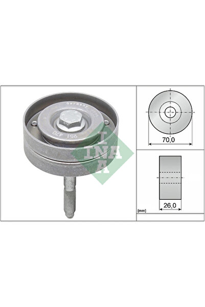 FAG Rola Ghidare/Conducere Curea Transmisie Seat Alhambra/Ibiza 4 Skoda Fabia...