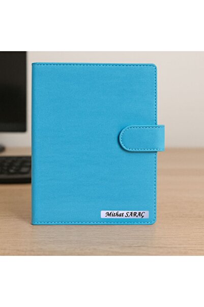 promosyon denizi isme Özel Mıknatıslı Turkuaz Organizer Ajanda 2026 Tarihli A...