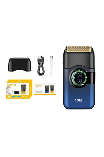 Kemei KM-T389 Professional Electric Shaver, LCD Display