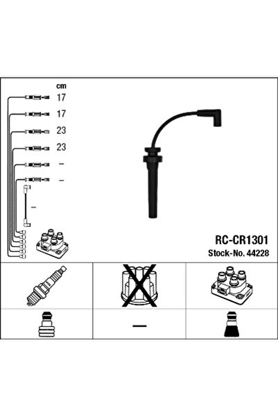 NGK Ignition Wiring Kit Chrysler Stratus/Voyager / Grand Voyager 3/Voyager 4