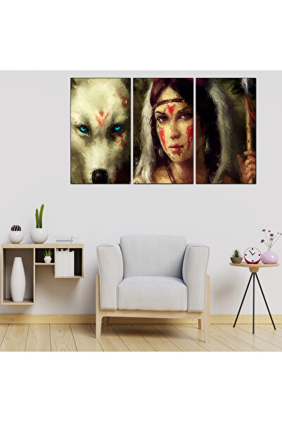 Generic لوحه جداريه - ١١٤٠ - مقسمه ثلاثة قطع - مقسمه ثلاثة قطع