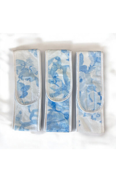 Mokita Home 3 τεμάχια αυτοκόλλητη λευκή ταινία για πετσέτες περιποίησης δέρματος για αθλητική γιόγκα και κομμωτήριο