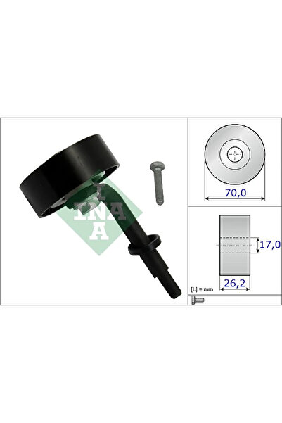 FAG Rola Intinzator Curea Transmisie Bmw 3/5/7
