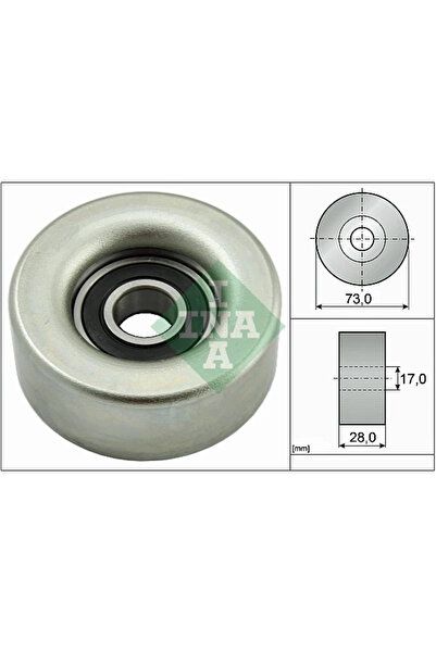 FAG Rola Ghidare/Conducere Curea Transmisie Mazda 2/3