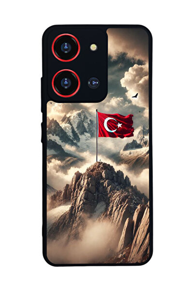 Reeder S19 Max Pro S 108 MP Uyumlu Baskılı,Mat Siyah,Yumuşak Silikon,Koruyucu...