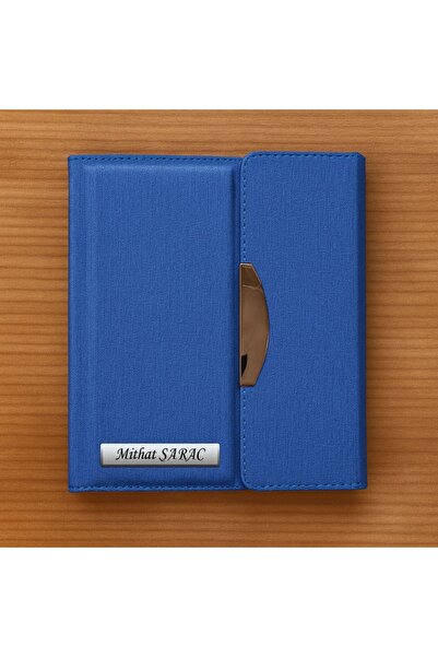 promosyon denizi Isme Özel Mıknatıs Kilitli Lacivert Organizer Ajanda 2026 Ta...