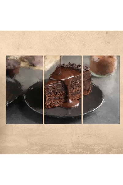 Generic لوحه جداريه - حلا المقهى - 300925 - مقسمه ثلاثة قطع