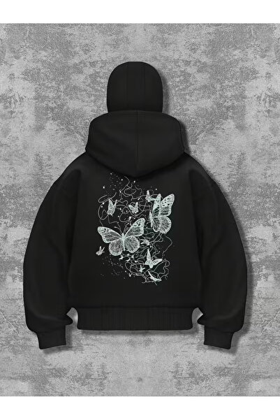 LAND MODA سترة صوفية للجنسين من Snow Masked Ninja من الصوف السميك بخيطين