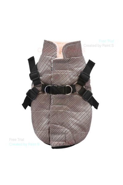 fara marca Geaca catei maro XL 40cm lungime