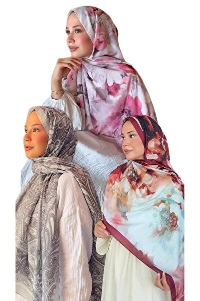 Cotton Soft Shawl Set 3-Piece Cotton Soft Shawl Gift Set