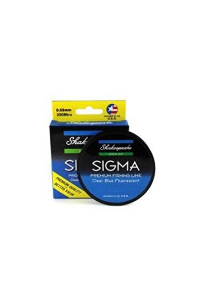 Shakespeare خط صيد سيجما 0.10 ملم 300 متر - يوصى بالضوء البصري