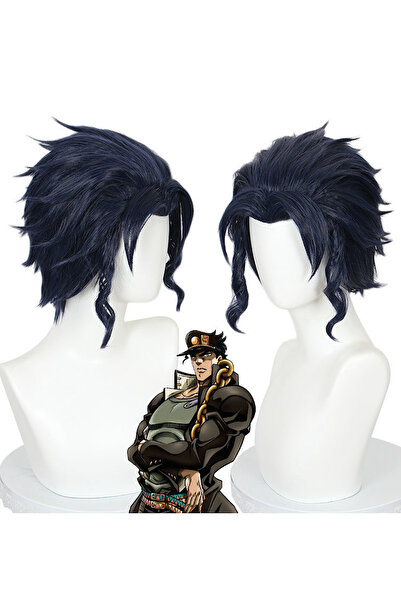 Giraffe Perucă Jotaro Kujo Cosplay Anime personaj Peruci (Aventura bizară a l...