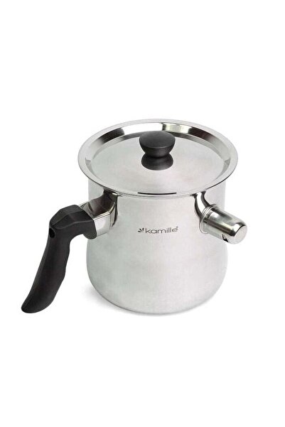 Kamille Oală pentru fierberea laptelui cu capac și fluier, 1 l