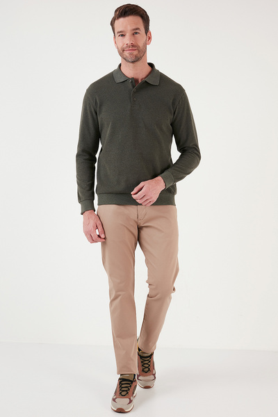 Buratti Cotton Blend Regular Fit 2-Pack Polo Neck Sweater Men's Polo Neck Sweater 456223S2