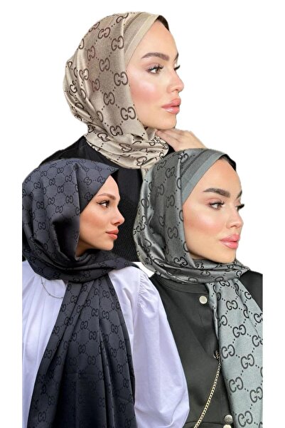 Mira İpek Çift Taraflı G Kaşmir Şal Seti 3lü Kutulu Kaşmir Şal Hediye Seti