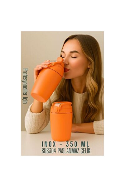 Skygo Modacar Inox Çelik Kahve Bardağı - 350 ml SUS304 Çelik Termos Profesyon...