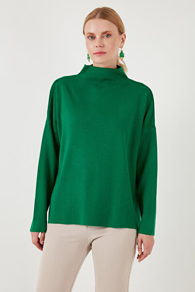 Lela Cotton Long Back Stand Collar 2-Pack Knitwear Sweater Sweater 4615002S2