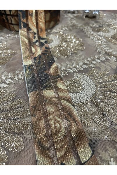 Ciciş Aksesuar ŞERİT LASTİKLİ LEOPARLI SİMLİ 1 METRE GÖNDERİLECEKTİR
