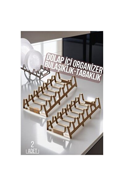 Skygo Modacar 2 li Dolap İçi Tencere Kapak Ve Tabak Düzenleyici Kurutmalık Or...