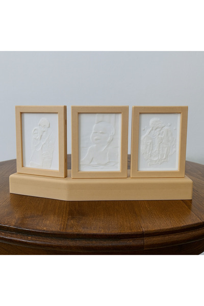 Morfem Modüler Aydınlatmalı Litofan Çerçeve – Kişiye Özel Işıklı Fotoğraf Tas...