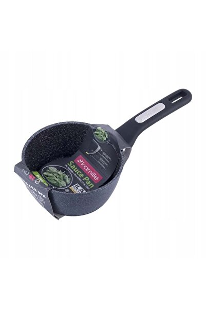 Kamille Cooking Pot, Kamille, Aluminum/Marble, 16 x 7.5 cm, 1.2 L, Grey