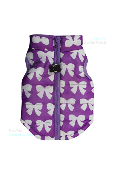 fara marca Geaca pentru catei mov 18 cm lungime