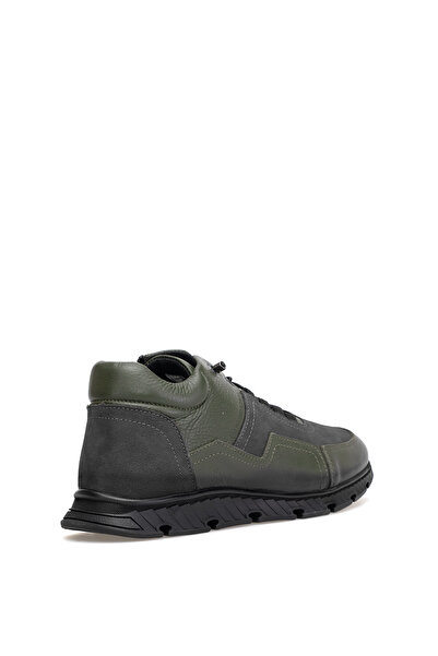 Hammer Jack 102 20625-M Palma Ανδρικές φλατ μπότες από γνήσιο δέρμα χακί