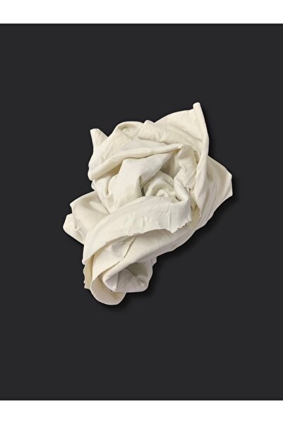 Yiğit Kumaş Κρεμ Βρεφικό Ριμπάνι Χτενισμένο Βαμβακερό Ύφασμα, Τεμάχιο 110x170 εκ.