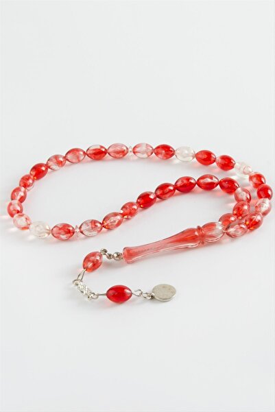 OSENSE مسبحة صلاة بلاستيكية على شكل زيتون 8*11 ملم