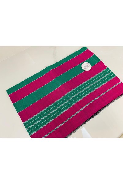 FAMU PAZARLAMA Local Peştemal Pink & Green