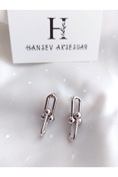 hansev Aksesuar Tifany Minimalist Top Detaylı Küpe | Şıklığın En Sade Hali