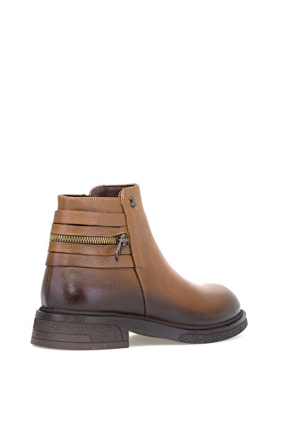 Venüs 2551022K Women's Genuine Leather Classic Boots Brown