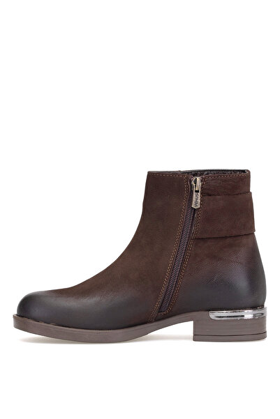 Venüs 2553202K Women's Genuine Leather Classic Boots Brown