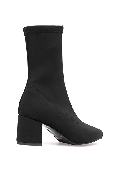 Ayakkabı Fuarı Elit PM08 K1783 Γυναικείες μπότες με τακούνι μαύρο