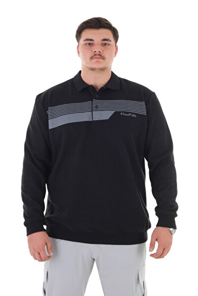 marufshop Ανδρικό μπλουζάκι μεγάλου μεγέθους, εμπριμέ με λαιμόκοψη πόλο, μεγάλη εφαρμογή, κατάλληλο για βάρος έως 158 κιλά
