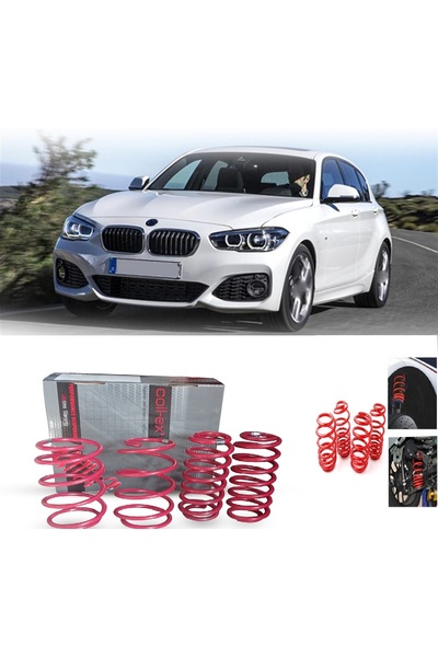 X POWER TUNİNG BMW F20 2011.2019 1.SERİ COİL-EX 4.CM HELEZON SPOR YAY