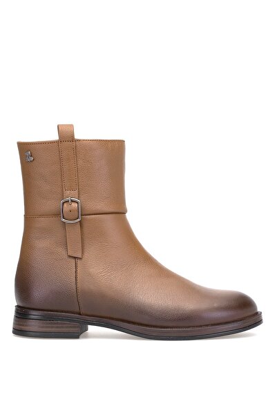 Venüs 2552701K Women's Genuine Leather Classic Boots Brown