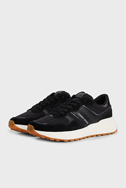 Tommy Jeans Logolu Süet Sneaker Ayakkabı AYAKKABI EN0EN02861 BDS